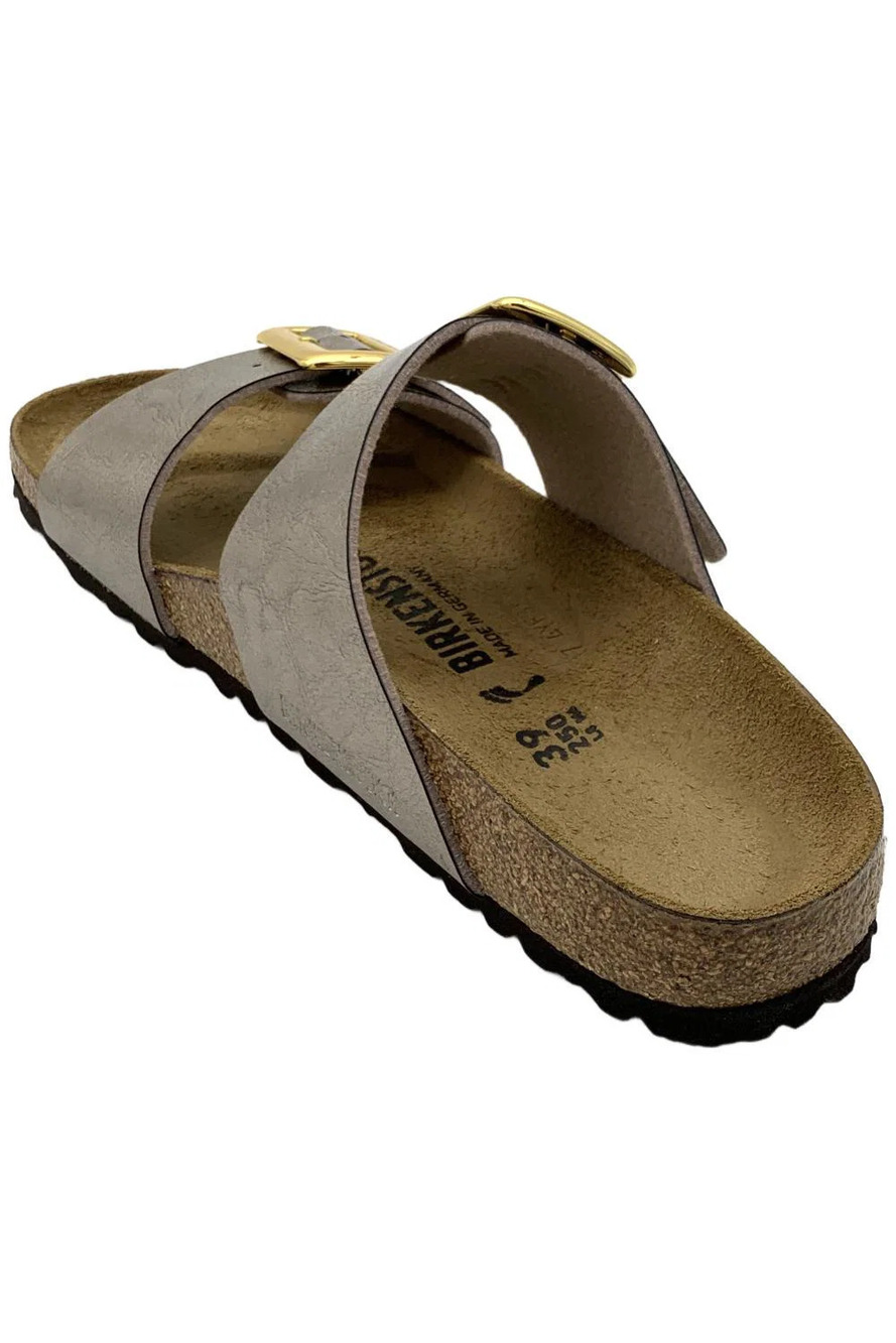 Birkenstock Women's Sydney Luxe Birko-Flor Sandal Taupe - Narrow - Picture 3 of 3